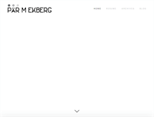 Tablet Screenshot of parmekberg.com